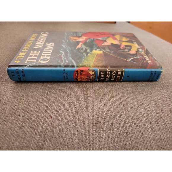 The Hardy Boys mystery series The  Missing Chums # 4 Franklin W Dixon - Picture 5 of 11